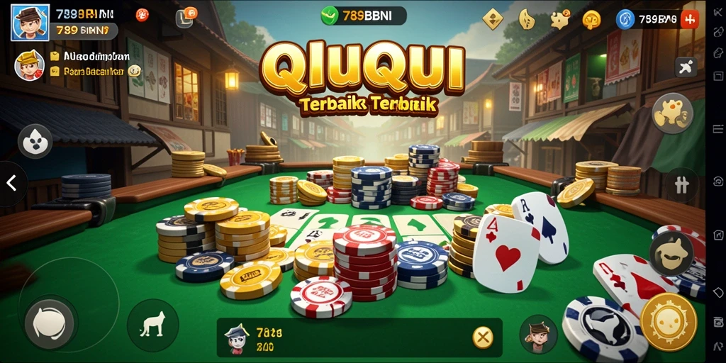 Tampilan gameplay QiuQiu di 789BNI yang seru.