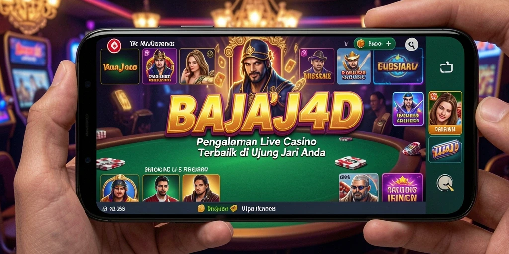 Tampilan menarik dari gameplay BAJAJ4D yang memikat para pemain Live Casino.