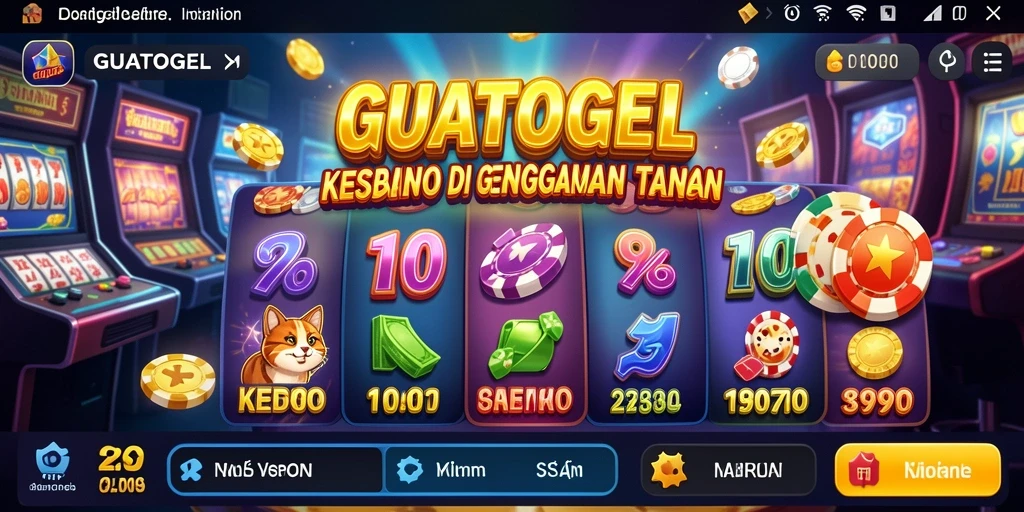 Tampilan gameplay GUATOGEL yang menarik dan interaktif.