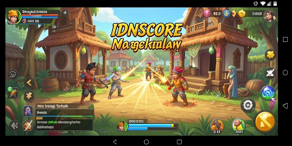 Tampilan gameplay memukau dari IDNSCORE yang penuh strategi.