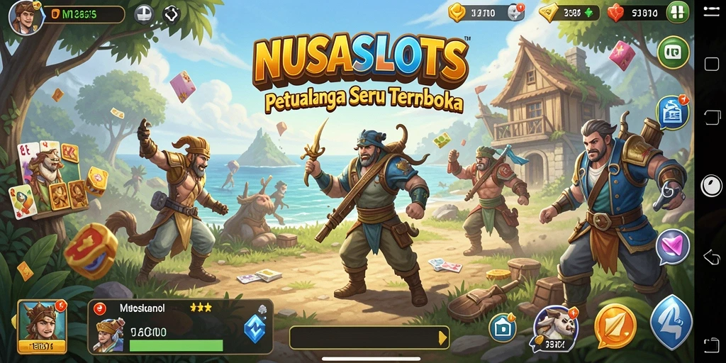 Gameplay seru dalam dunia terbuka NUSASLOTS.