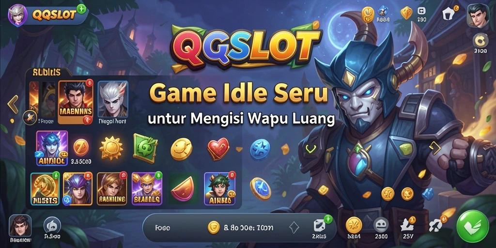 Tampilan gameplay vibrant dan menarik dari QQSLOT.