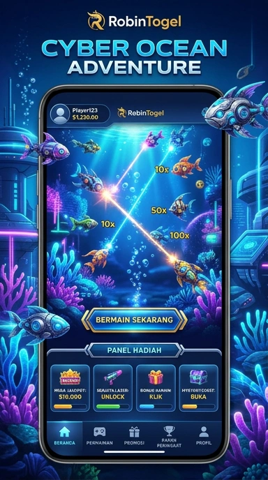 Fitur lengkap pada aplikasi robintogel.